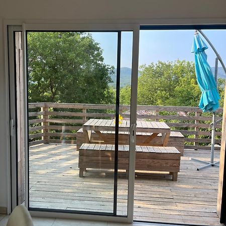 Chalet Cocoon Laroque  Bagian luar foto