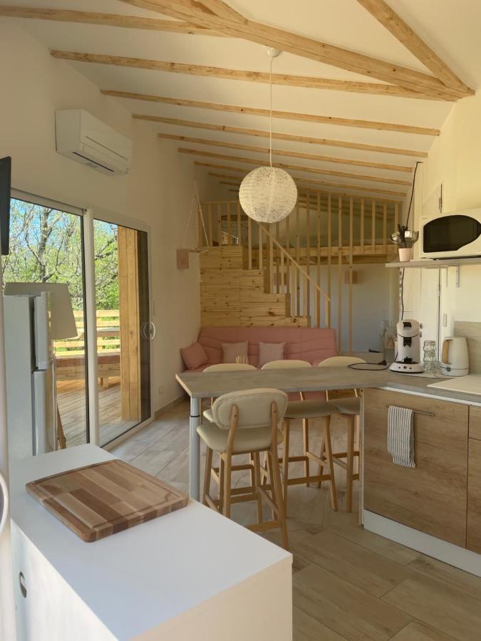 Chalet Cocoon Laroque  Bagian luar foto