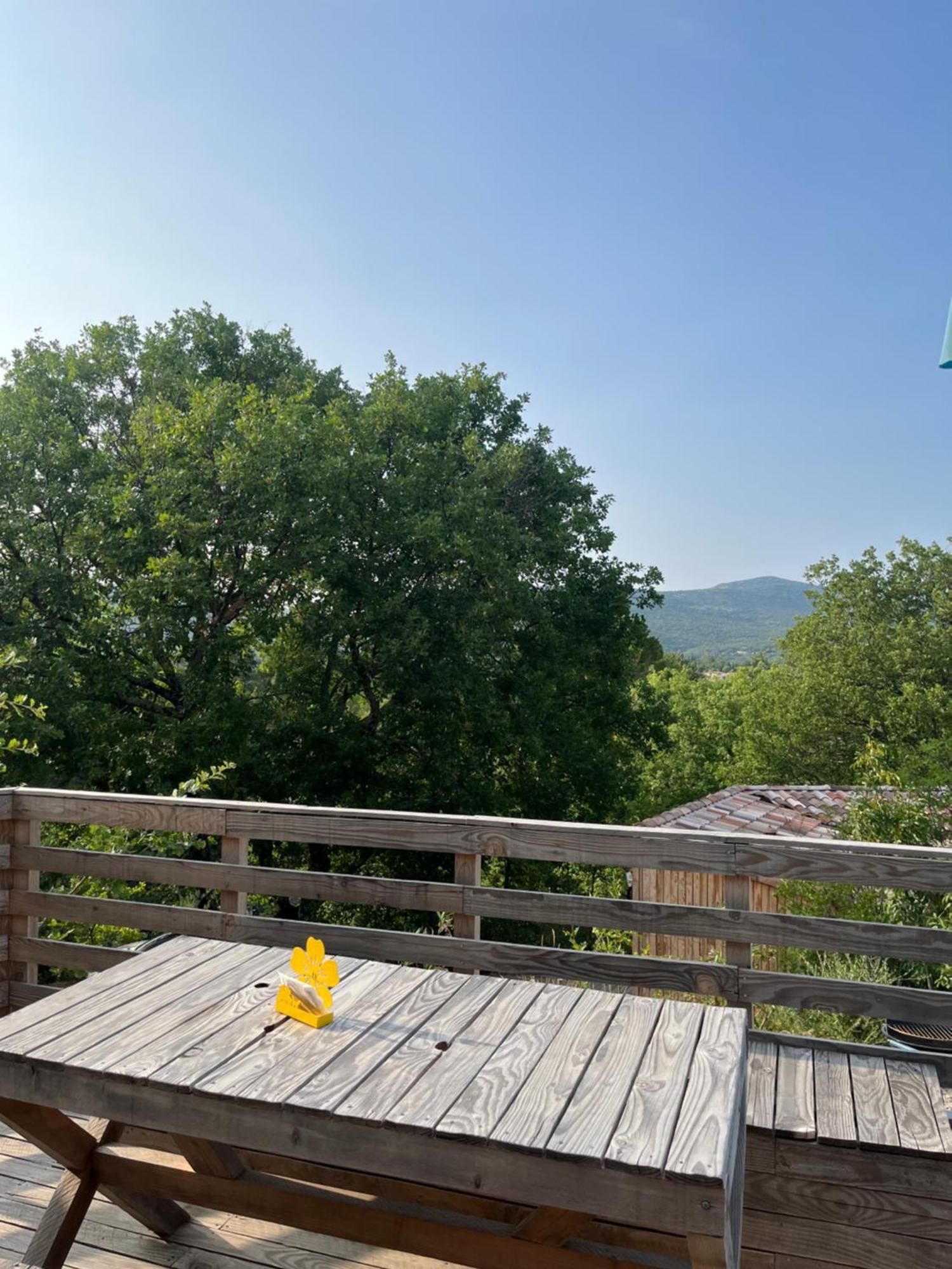 Chalet Cocoon Laroque  Bagian luar foto